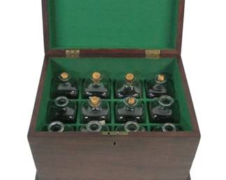 Antique Mahogany Cellarette
