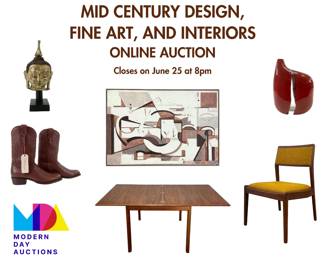 Mid Century Design, Fine Art and Interiors
