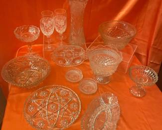 Beautiful Crystal Glassware