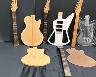 DIY Guitar Build Parts And Templates