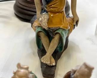 Treasures Of The East Mitanni, Satsuma And Scholar Figures