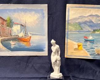 The Harbor And The Goddess