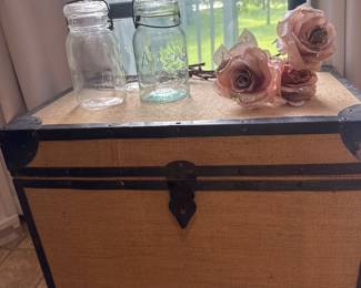 cute little woven trunk 