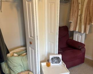 little burgundy chair 