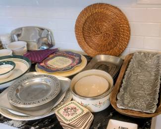 Platters and bowls