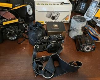 Vintage cameras