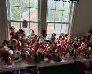 Annalee for every Holiday...Christmas, Halloween, Easter, and more....