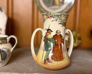 Collection of Friar Tuck/Robin Hood Royal Dalton Pottery