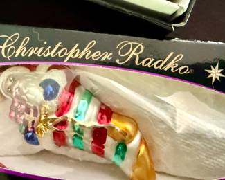 Christopher Radko Ornament