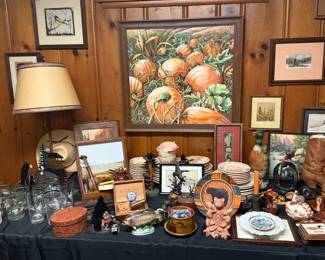 Richard Stuck Pumpkin Painting and more...