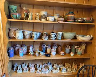 Large Collection of Pottery.