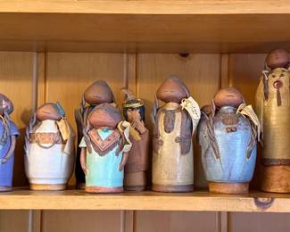 Collection of Val Knight Figures