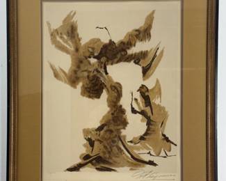 David Alfaro Siqueiros Lithograph