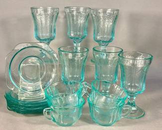 Madrid Teal Glass