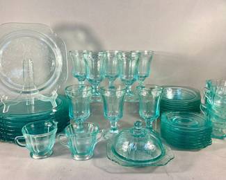 Madrid Teal Glass