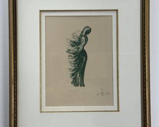 Apelles Fenosa Lithograph
