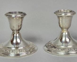Sterling Candle Sticks