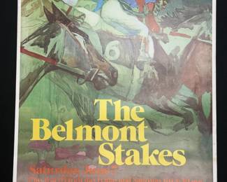 Belmont Stakes Poster