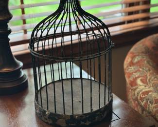 Bird cage decor