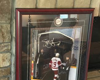 Signed Detroit Red Wings Steve Eiserman photo
