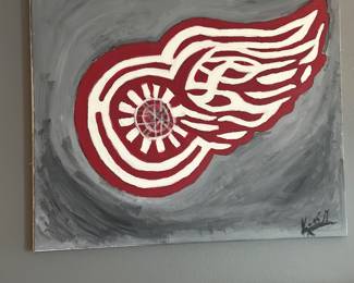 Detroit Redwing Art