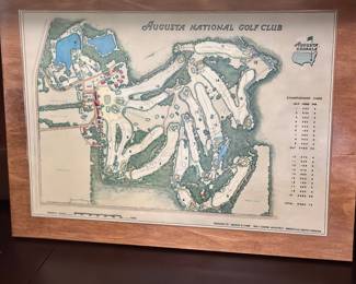 Augusta framed Art