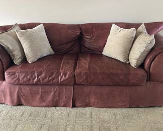 Leather sofa