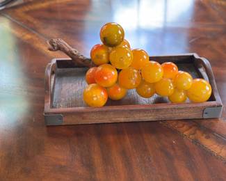 Glass grapes