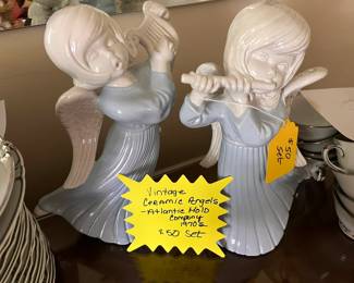 Atlantic mold company, ceramic angels