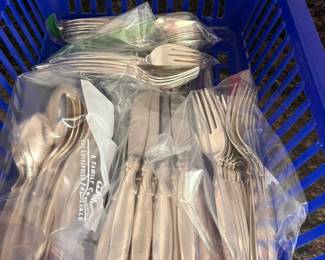 Silver plated silverware