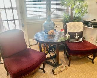 LB chairs  table