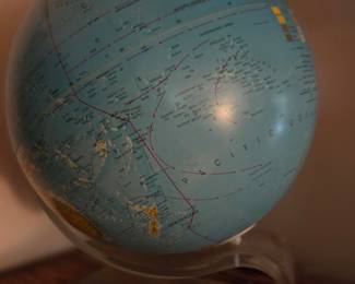Vintage Replogle World Globe with Stand