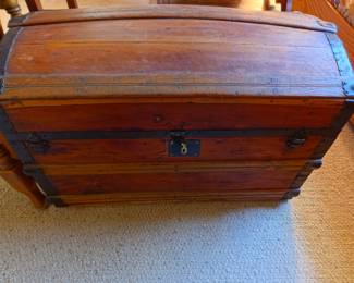 Antique Steamer Trunk