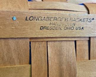 Photo 2 of 2 - Longaberger Woven Basket