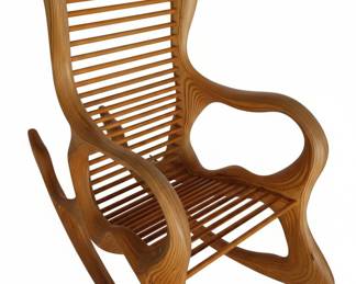 Sculptural Bentwood Rocking Chair