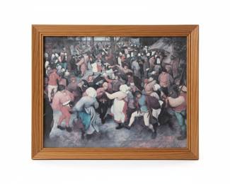 The Wedding Dance by Pieter Bruegel the Elder (Reproduction)