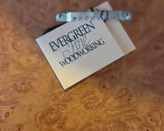 Evergreen Fine Woodworking Burl Wood Wall Art