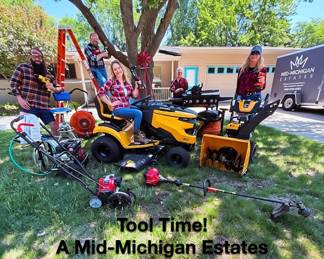 Tool Time & More with Mid-Michigan Estates in MIDLAND!
