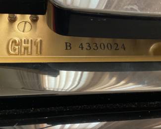1986 Yamaha Ebony Baby Grand Piano