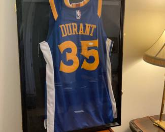 Durant signed jersey