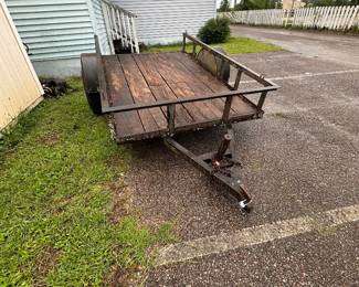 4x6 Utility Trailer can presale