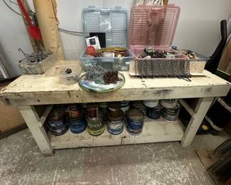 Shop Table can presale, as well as all the paint