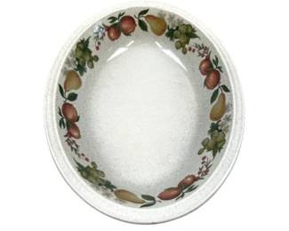 Wedgwood China - Quince Small Oval Serving Bowl