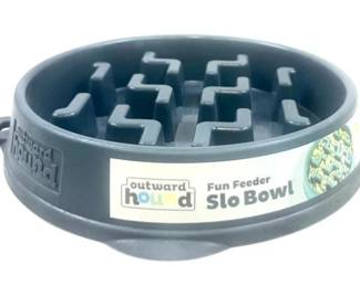 Outward Hound Fun Feeder Slo Dog Bowl With Maze Design