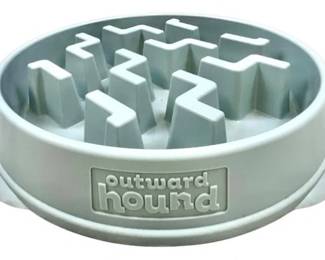 Outward Hound Fun Feeder Slo Dog Bowl With Maze Design