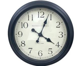 Glenmont Clock Company 18 Inch Round Wall Clock