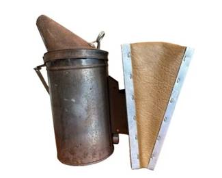 Vintage Bee Keeper Smoker - Signed Dadant & Sons