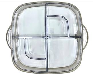 New! The Pampered Chef Large Square Cool & Serve