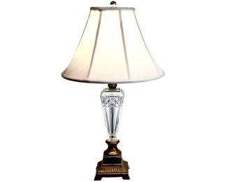 Waterford Lissadel Crystal Lamp (2 In Auction)