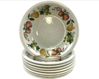 Wedgwood China 6.75" Bread Plates - Quince